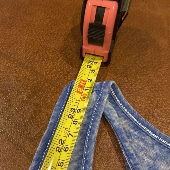 MLB Texas Rangers Touch by Alyssa Milano Women's Navy Tank Top Size Medium NWOT - Picture 7 of 8